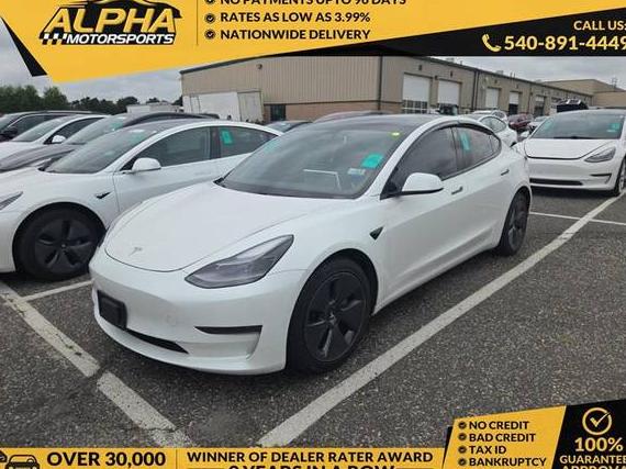 TESLA MODEL 3 2021 5YJ3E1EA4MF977168 image